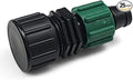 USA Made - Premium Drip Tape Irrigation Tubing END Cap 25 Pack (5/8 or .625 - .645 ID) Universal Perma-Loc Connector Barbed Locking Fitting - Fits Most Brands 16mm Drip Tape AG Tubing