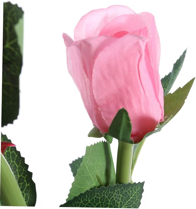 Head Solar Led Rose Light Garden Decorative Outdoor Spotlight for Flowers Solar-Powered Landscape Lamp Auto Off for Wedding