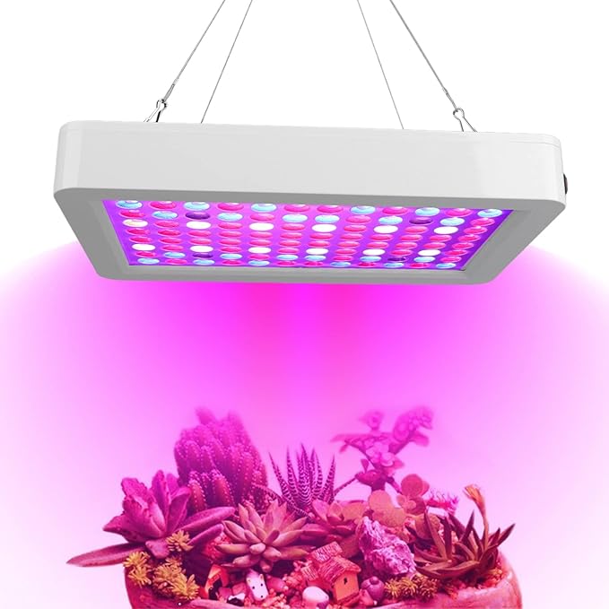LED Plant Growth Light Intelligent High Power Fill Light for Greenhouse AC (US Plug Large)