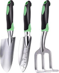 Mini Garden Tool Set Aluminum Alloy Garden Shovel Fork Skid Hand Tools for Garden Work ing Digging Loosening Soil