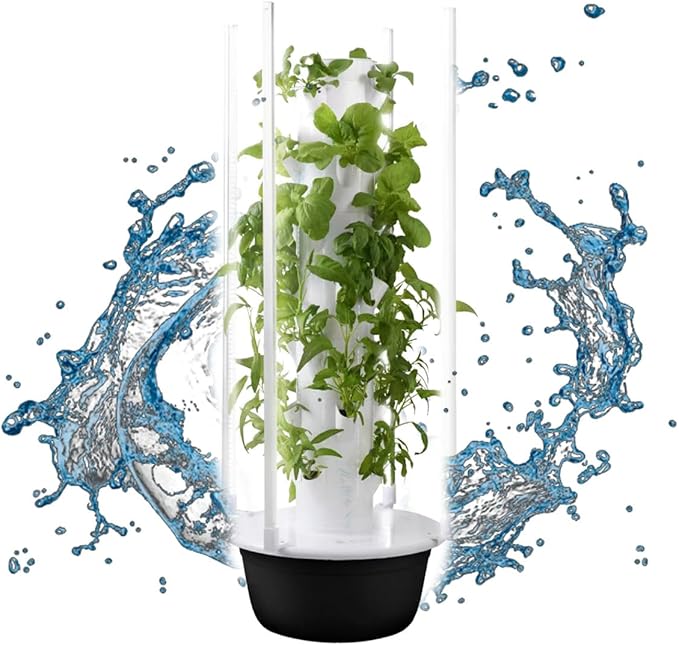Indoor Vertical Garden Planter Outdoor Indoor Hydroponics Growing System Hydroponics Growing System Kit 6-12 Hours Lighting LED Grow Light ABS for Leafy Greens and Herbs 7楼