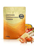 Chitosan Oligosaccharide - Purity &gt99.5% Soil Activator Water-SolubleFertilizer Powder 200g For Plants Garden Fertilizer Fruits and Vegetables Easy-to-Follow Instructions (For Fertilizer Use Onl