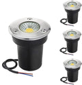 3W IP67 Waterproof LED Spotlight - Recessed Outdoor Landscape Lighting for Patio Garden Walkway