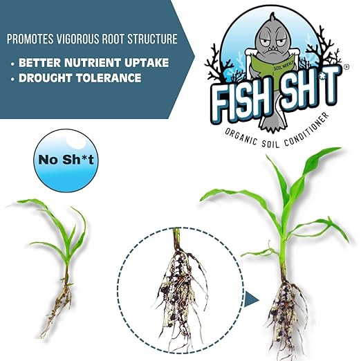 Fish Head Farms Organic Soil Conditioner - Organic Fertilizer for Increased Yield and Flavor - Plant Fertilizer Plant Nutrients for Soil Soilless Hydroponic Farming - Garden - 10L