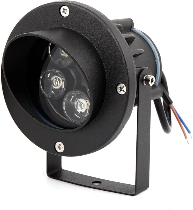 12V 5W Warm White Aluminum Housing Garden Lawn Spotlight 500-550LM (id: 93e 822 1c7 1d3 f29