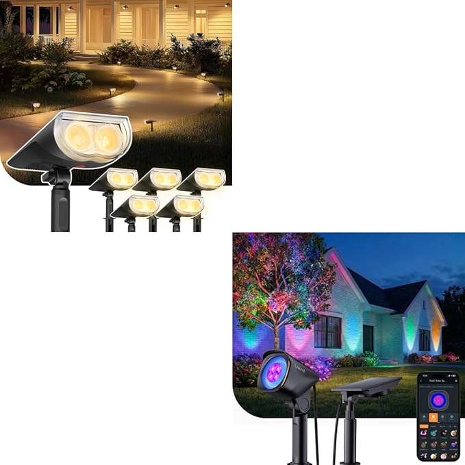 Linkind StarRays Lights with Smart Dual-Ring Spotlight SL6C