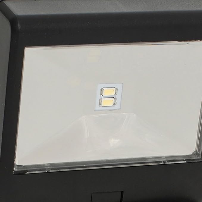 Maxsa 42111 Battery Powered Security Spotlight Black