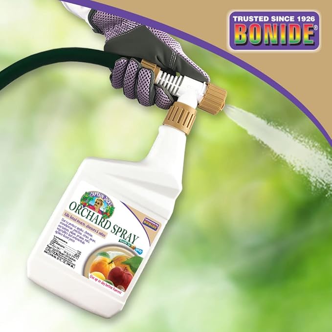 Bonide Captain Jack's Citrus Fruit &amp Nut Orchard Spray 32 oz Ready-to-Spray Multi-Purpose Fungicide Insecticide and Miticide