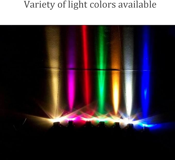 LED Beam Spotlight - Outdoor LED Spotlight Round Outdoor LED Spotlights Decorative Waterproof Lamp Adjustable Angle Landscape Lights For Garden Villas Step Wall Lighting(Red36W(AC 85-110V)) (Gr