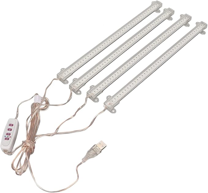 4 USB Plug Pl Grow Light LED Grow Light Indoor Pl Grow Light Dimmable Full Spectrum Grow Light(Slight)