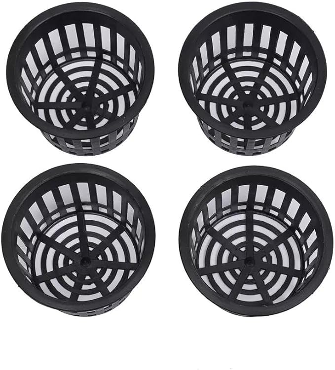 DWC Hydroponic System Kit 5 Buckets 3 Gal Deep Water Culture Hydroponic System w/Submerged Pump Clay Pebbles Hydroponics Grow Kit for Indoor/Outdoor Leafy Vegetables