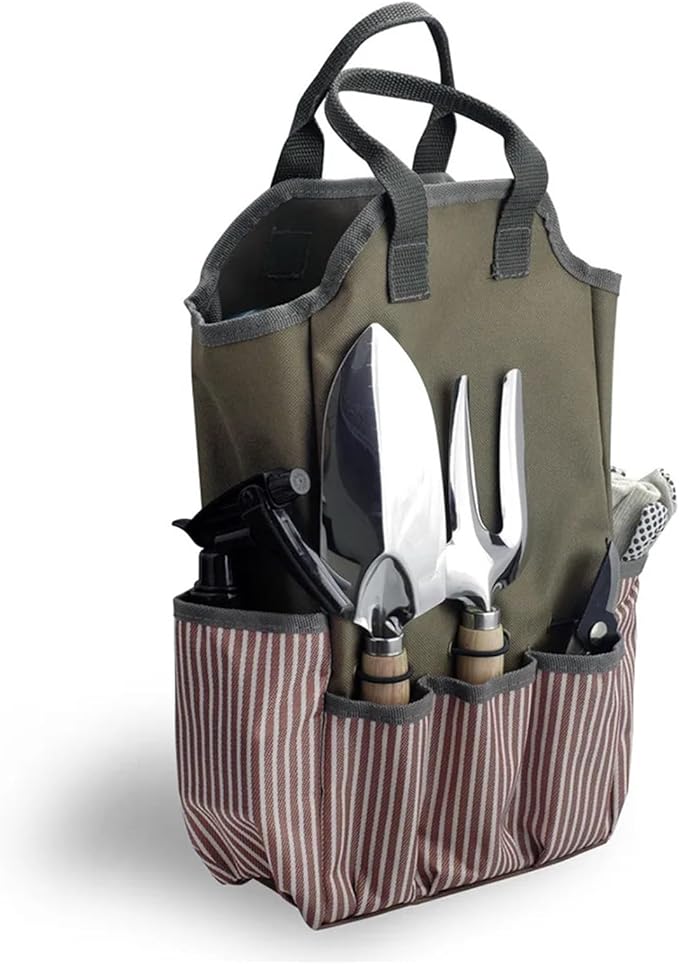 Garden Tool Set Large Capacity Multifunctional Gardening Storage Bag Oxford Apron Waterproof Gardening Shovel Tool kit for Women