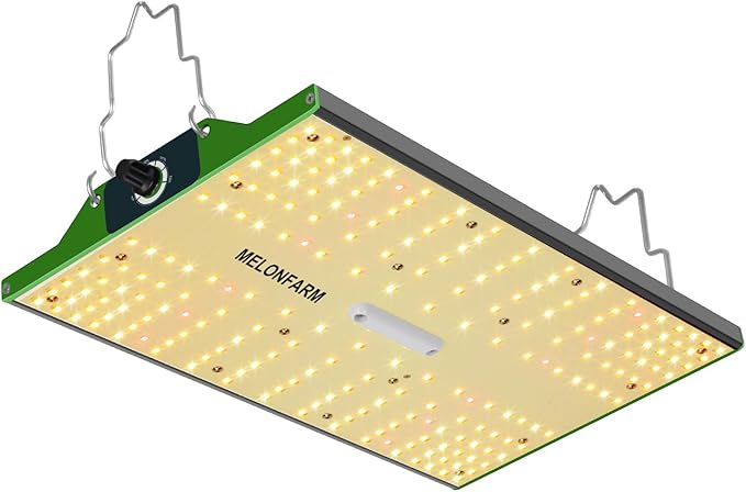 MELONFARM 70W Led Grow LightMeet The Spectral Requirements for Plant Growthhangable Grow Light for a Variety of Indoor Growing scenarios