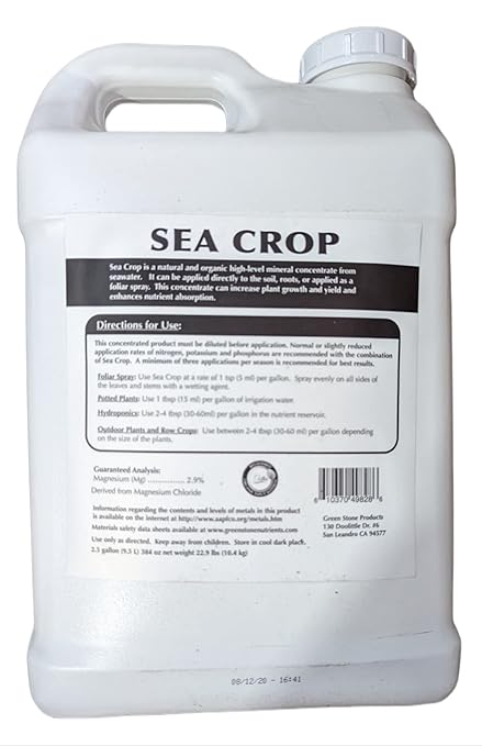 GREENSTONE Sea Crop (2.5 Gallon)