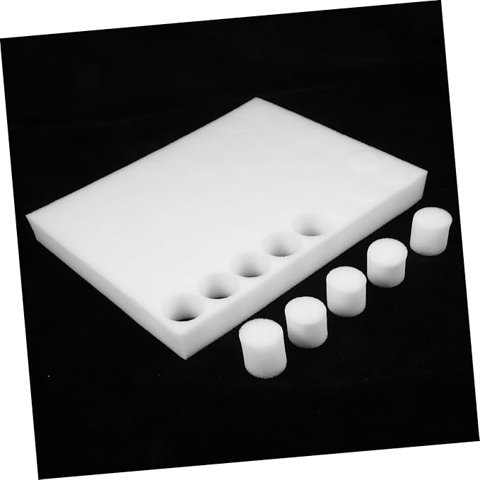 GALPADA 500pcs Hydroponic Planting Sponge Block for Soilless Vegetable Cultivation for Greenhouse and Indoor Hydroponics for Fruits Beans and Flowers