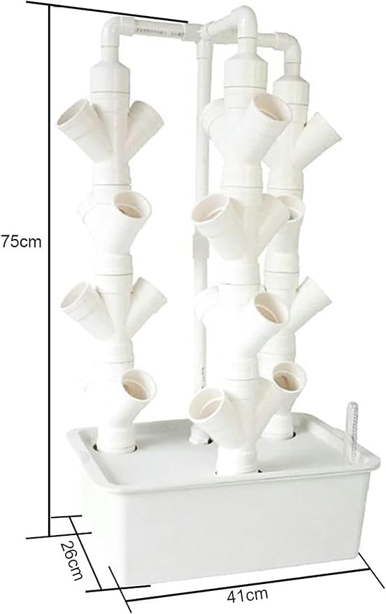 Hydroponics Growing SystemHydroponic Grow KitIndoor Garden Planter for Fruits Vegetables Vertical Farming for Indoor Tower Garden Kit