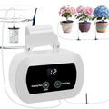 Lewisia Automatic Drip Irrigation Kit with Timer for 10 Potted Plants Self Watering System DIY Plant Waterer Auto-Irrigation Set for Garden Raised Beds Patio Lawn Greenhouse