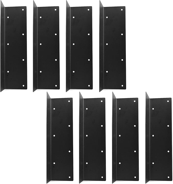Set of 8 Raised Garden Bed Corner Brackets with Screws for 20-24 Bed Rust Resistant Raised Bed Corners and Metal connectors 11 x 3 x 3 for Garden Vegetable Planter