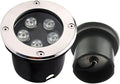 IP68 Waterproof Landscape Lighting - AC 24V Underground Light LED Round Ground Landscape Light Outdoor Buried Lights Outdoor Recessed Spot Light Beam Spotlight(Red Light24W)