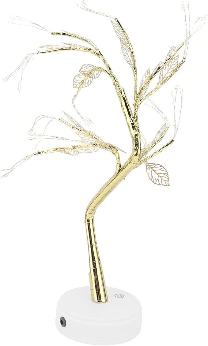 ficial Leaf Bonsai LED Copper Wire Lamp Night with 72 LEDs T for Home USB or Battery ed Warm White for Bedroom Li Room Party Wedding