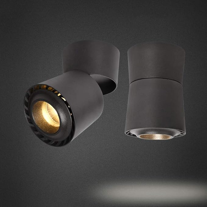 Spotlight Recessed Mounted Small Focused 3w/7/12 Round No Strobe Downlight Led Light