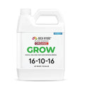 Grow Soil Organic Liquid Plant Food 16-10-16 NPK Base Grow Fertilizer with Amino Acids &amp Micronutrients Complete Organic Nutrition for Strong Vegetative Growth and Healthy Roots
