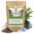 BuildASoil Vegan Bloom Booster &amp Flower Fertilizer - Plant Food for Organic Hydrangea Roses Hibiscus and Vegetables - Natural Soil Flower Food - Best Fertilizer for Vegetable Garden - 5 LB Bag