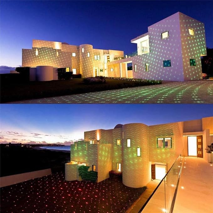 Solar Spot LightsChristmas Snowflake Lights for Wedding Christmas Halloween Holiday Party Yard Landscape Decor