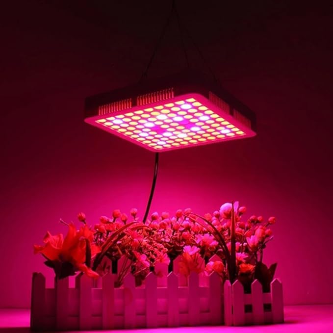 1000w LED Grow Light Full Spectrum Plant Grow Light with Veg &amp Bloom Switch for Hydroponic Indoor Plants LED Grow Lamp with Daisy Chain for 2x2/3x3 Grow TentBlack