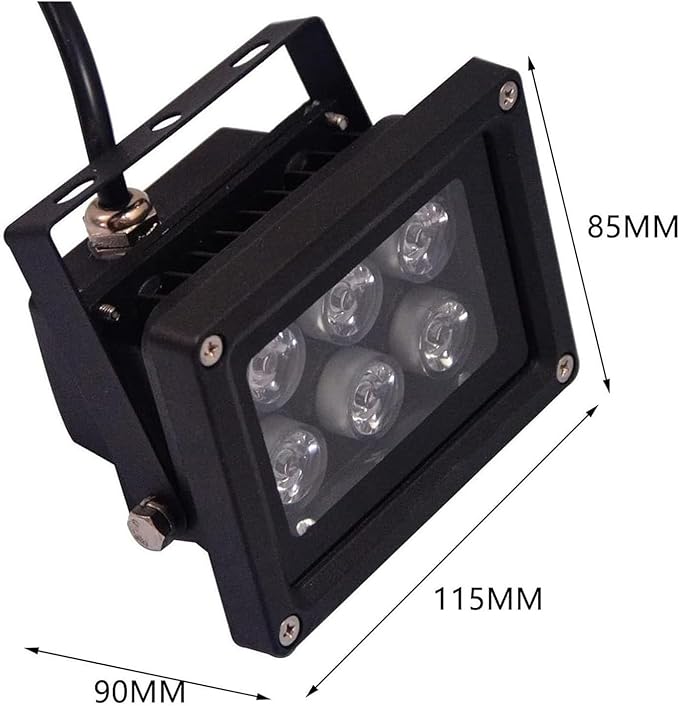 Landscape Lamp - Outdoor LED Spotlight 6W IP65 Waterproof LED Flood Lights AC 12V/220VRotation Spotlight Beam Light for Garden Outdoor Landscape Decoration(6W(220V))