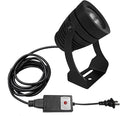 Kiven IP65 Waterproof LED Landscape Mini Up Down Light LED Decorative Spotlight Lamp with Plug-in Cord and Timer for Indoor Outdoor Yard Step Statue LED Lawn Light(8W Cool White)
