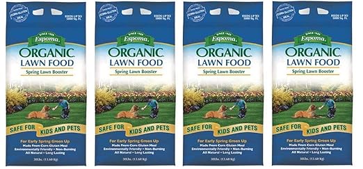 Espoma EOLB30 Organic Lawn Booster Fertilizer 30-Pound (Fоur Расk)