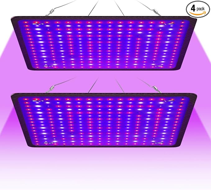 2Pcs 500W Full Spectrum Planting Lamp UV IR Fruit Growth Fill Lamp 100-277V Greenhouse Tent Hydroponics System Red Blue Plant Blubs 110V Vegetable Bonsai Seeding Lights Potted Succulent Cactus
