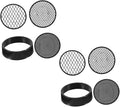 Happyyami 6sets Soil Sifter Set Coarse and Fine Mesh Screens for Gardening Handheld Garden Tool for Removing Stones and Refining Soil