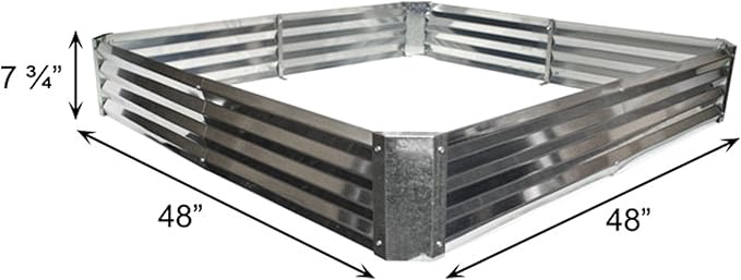 Dalen Rustic Raised Bed Garden Grow Vegetables Herbs or Flowers Without tilling The Ground
