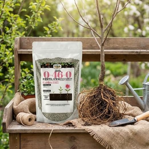 Old Cobblers Farm™ Wicked Growth 0-46-0 Fertilizer - Triple Phosphate - for Strong Roots and Vibrant Growth (5 lbs | 10 lbs | 15 lbs | 20 lbs) (15 lbs)