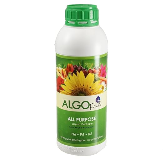 Algoflash All Purpose Formula - Liquid Fertilizer &amp Plant Food 1-Liter Bottle
