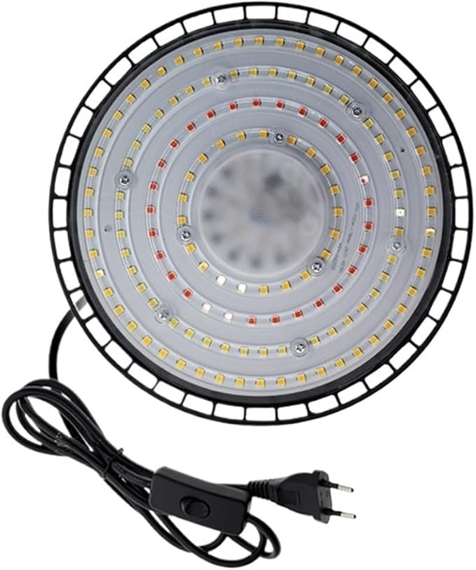 220V Plant Growth Light 70W 100W 150W LED Grow Light Full Spectrum 380-780nm 4000K Succulents Flower LED Light(Purple Red 150W)
