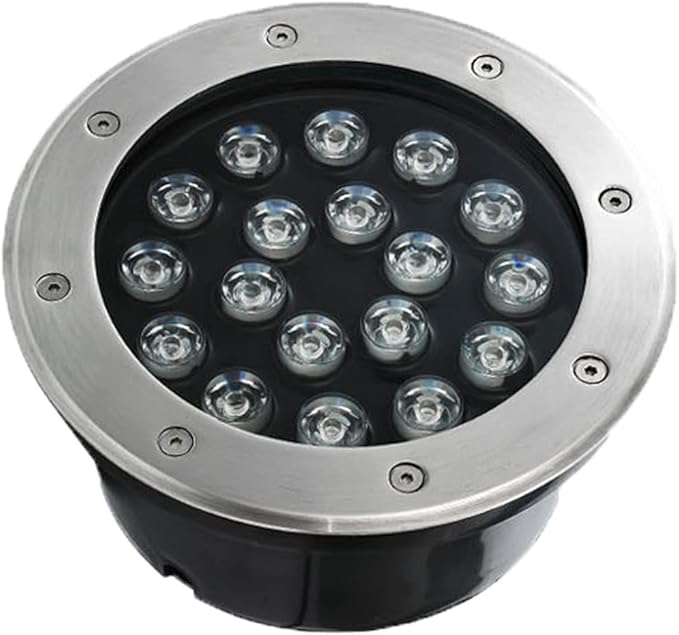 Recessed Underground Lamp Anti-Rust LED Spotlight IP67 Waterproof Outdoor Landscape Light for Yard Driveway Walkway Pathway Lighting