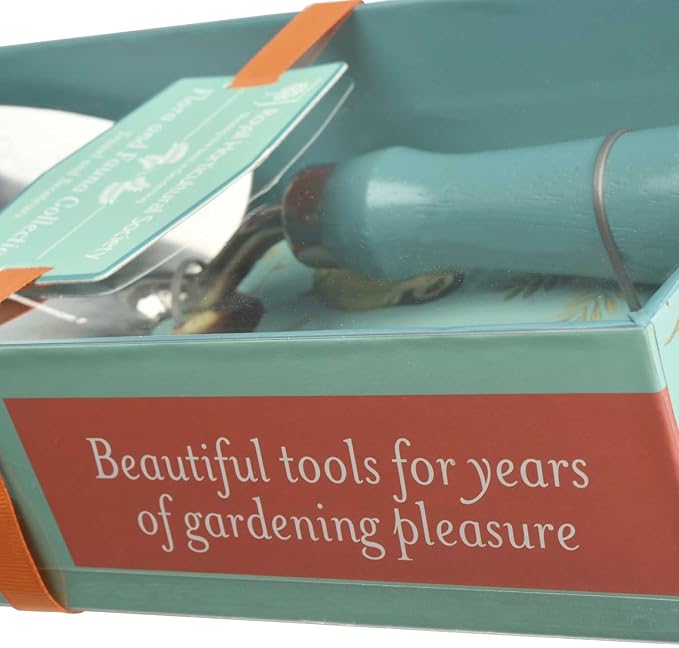 Burgon &amp Ball RHS Flora &amp Fauna Garden Trowel &amp Secateurs Set Green