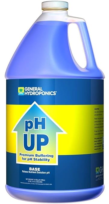 General Hydroponics pH Up Liquid Fertilizer 1-Gallon - 2 Pack