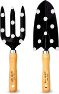 Kate Spade New York 2 Piece Gardening Hand Tools Cute Garden Tool Set Includes Hand Rake and Trowel for Mother's Day Gifting Picture Dot