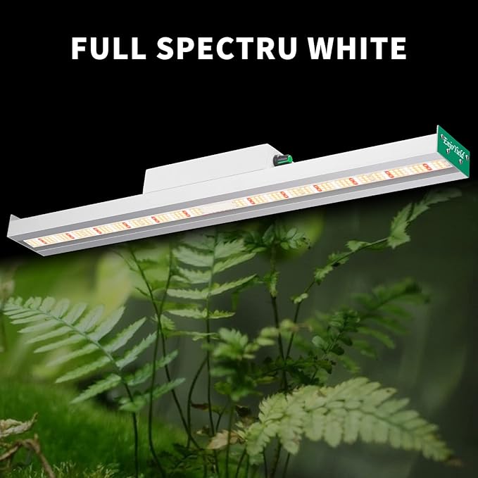 DIY-90 LED Grow Lights for Indoor Plants Full Spectrum 600W 1000W 2000W Daisy-Chain Dimmable Growing Lamps for Seed Starting Veg and Flower (Whtie)