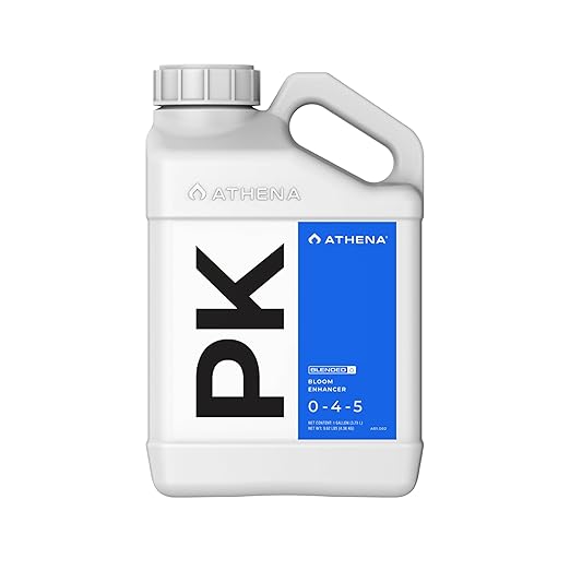 Athena Blended PK | Bloom Booster Fertilizer for Mid-to-Late Flowering | Liquid Bloom Fertilizer | NPK 0-4-5 | 1 Gallon