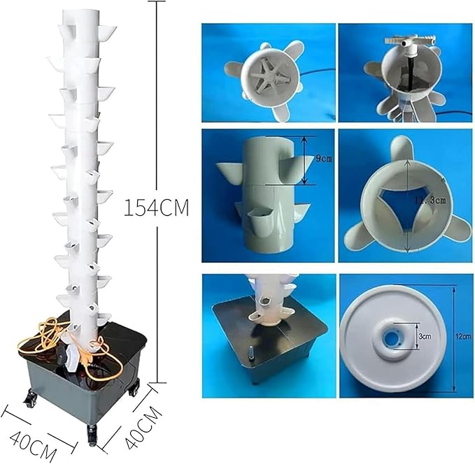 TIST Hydroponic Kits Hydroponic Growing Systems Vertical Plants Hydroponic Smart Indoor Gardens Indoor Gardening Systems for Home Kitchen Gardening Beginner Hydroponics System