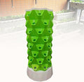 Hydroponic Tower Kit Garden Hydroponic Growing System Vertical Tower Indoor Hydroponic Growing System for Herbs and Vegetables Aeroponic Tower with Hydration PumpSeedbed and Net PotsGreen-80Pots