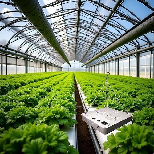 2025 1000W(HPS) Full Spectrum LED Plant Grow Light for Indoor Plants Vegetables Flowers - Energy Saving with Timer &amp Dimmable Function