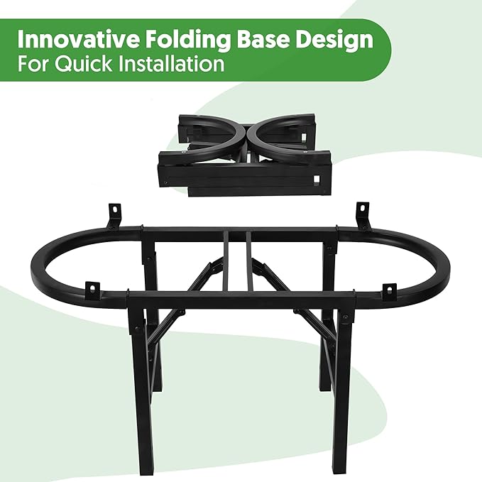 Raised Garden Bed with Legs and Heavy Duty Wheels Self-Watering Planter Box Easy-Install Foldable Stand Galvanized Metal Elevated Wicking Bed with Liner for Indoor Outdoor Gardening
