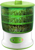 Automatic Germination Machine 3-Layer Automatic Watering Seed Germination Machine for Sprout Seeds Home Kitchen Bean Sprouts Incubator