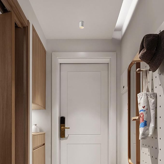 Spotlight Led Spotlight Cylinder Flush Mount Downlight 12w Directio l Spotlights Accent Lamp Hallway Lighting Fixture Kitchen Stairs